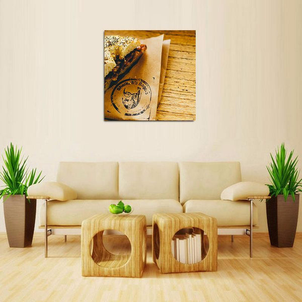 Bagels Canvas Art