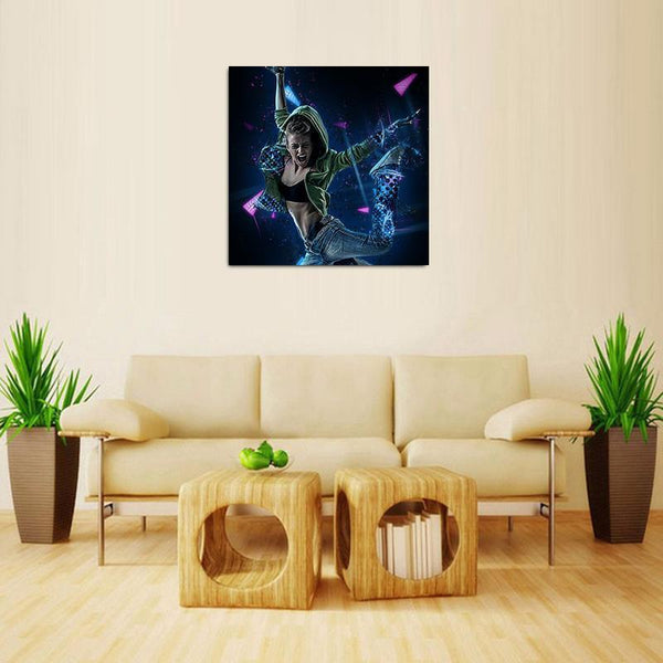 Ballerina Canvas Art