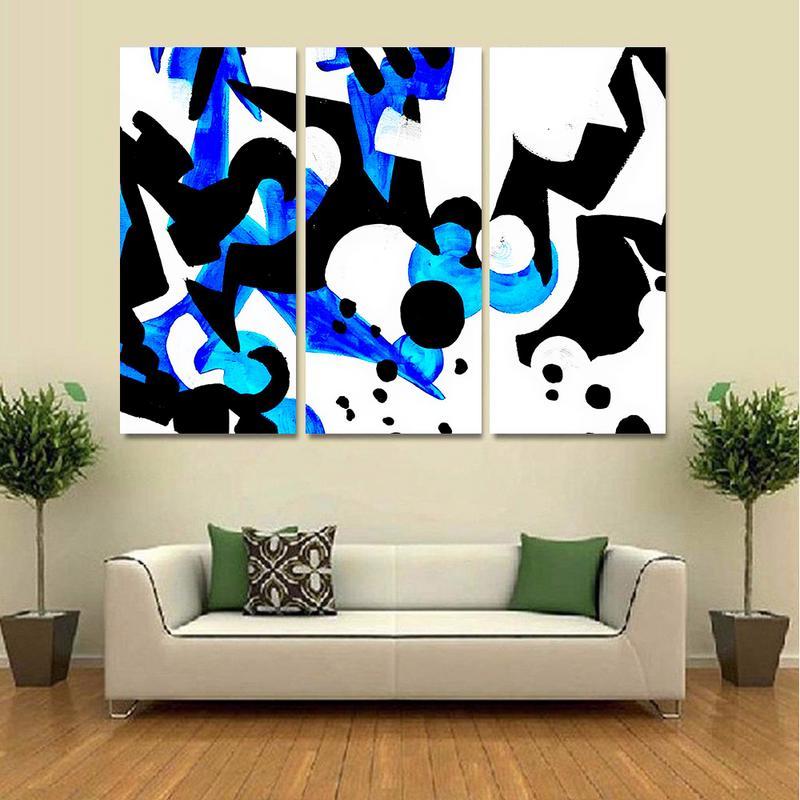 Blue- Move - Kenyan Art