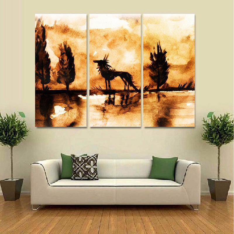 Crying Wolf - WallArtKenya- Art Kenya