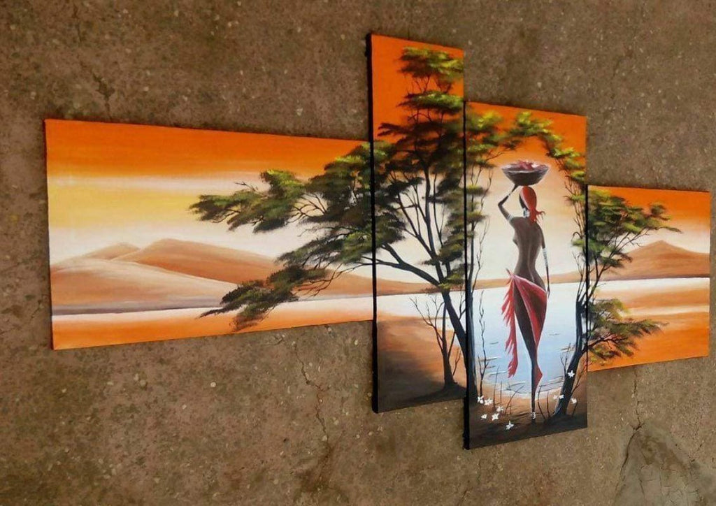 Hand Painted: Temptress - WallArtKenya- Art Kenya