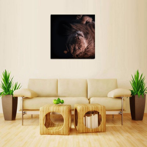 Lion Sleeping - WallArtKenya- Art Kenya