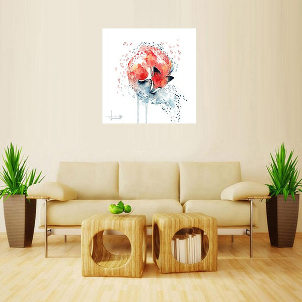 Resting Fox - WallArtKenya- Art Kenya