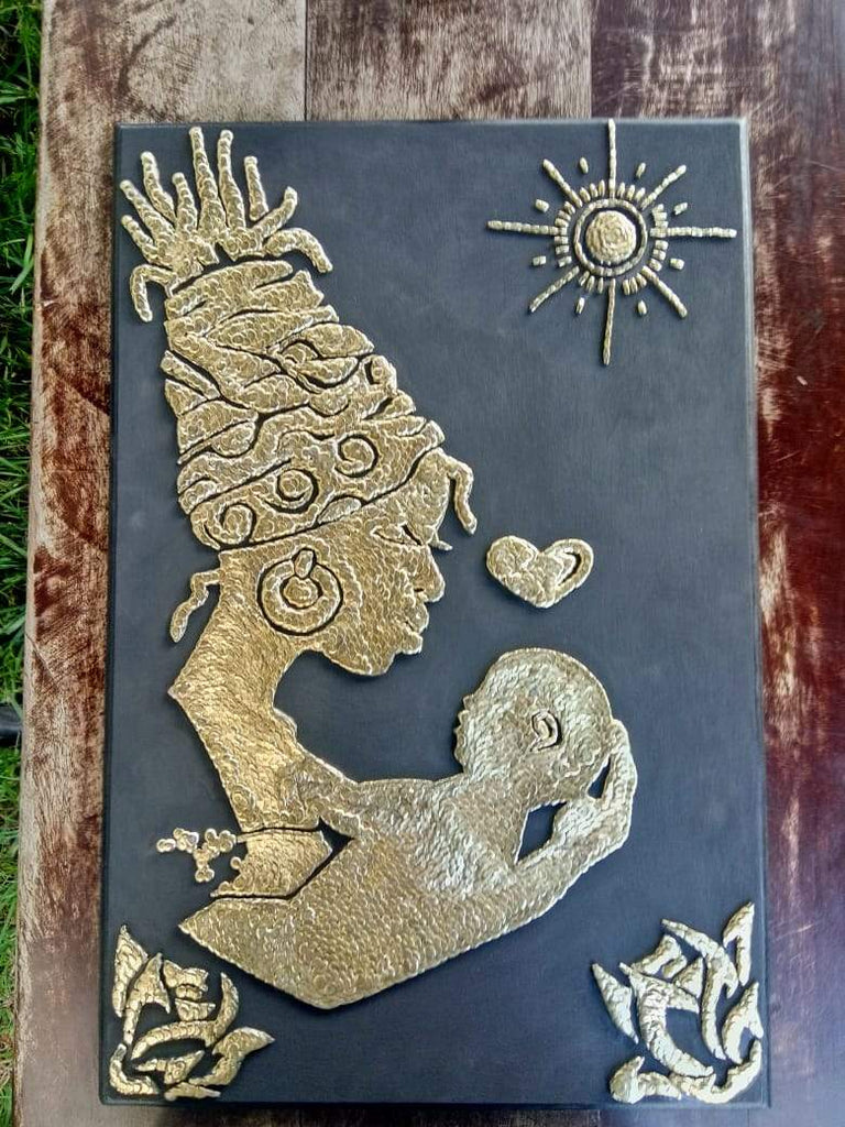 Hand Crafted: A Mother's Love - WallArtKenya- Art Kenya
