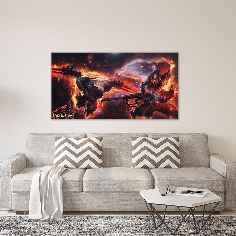 Yasuo vs Zed - WallArtKenya- Art Kenya