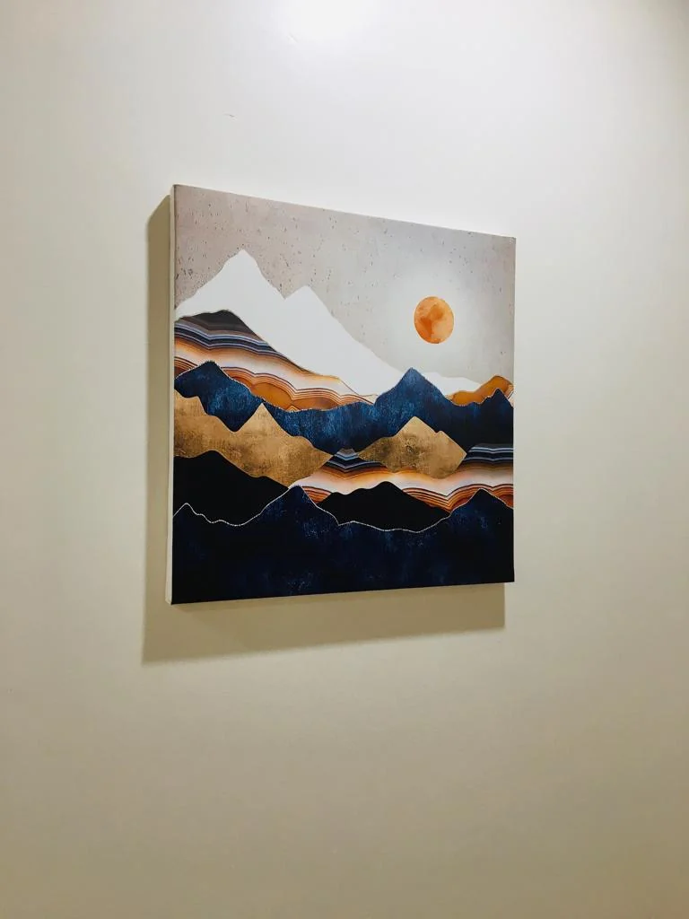 Artwork installation at Bliss HQ, view 5