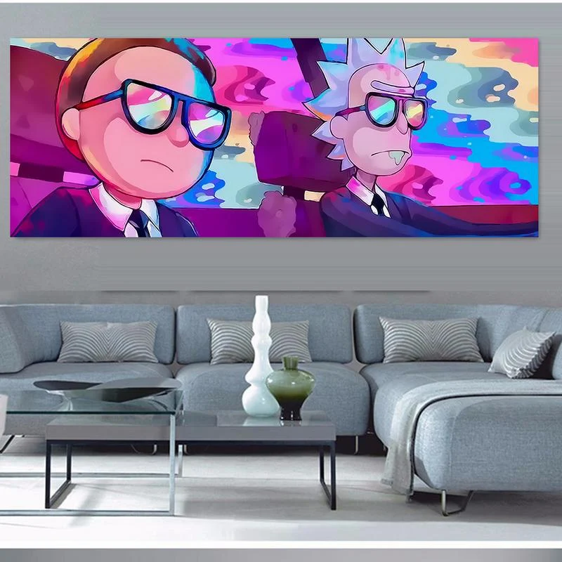 Rick Morty Retro