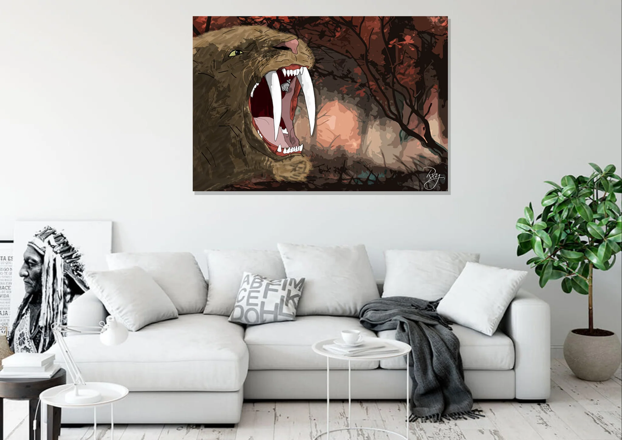 Digital Artist: Saber Tooth