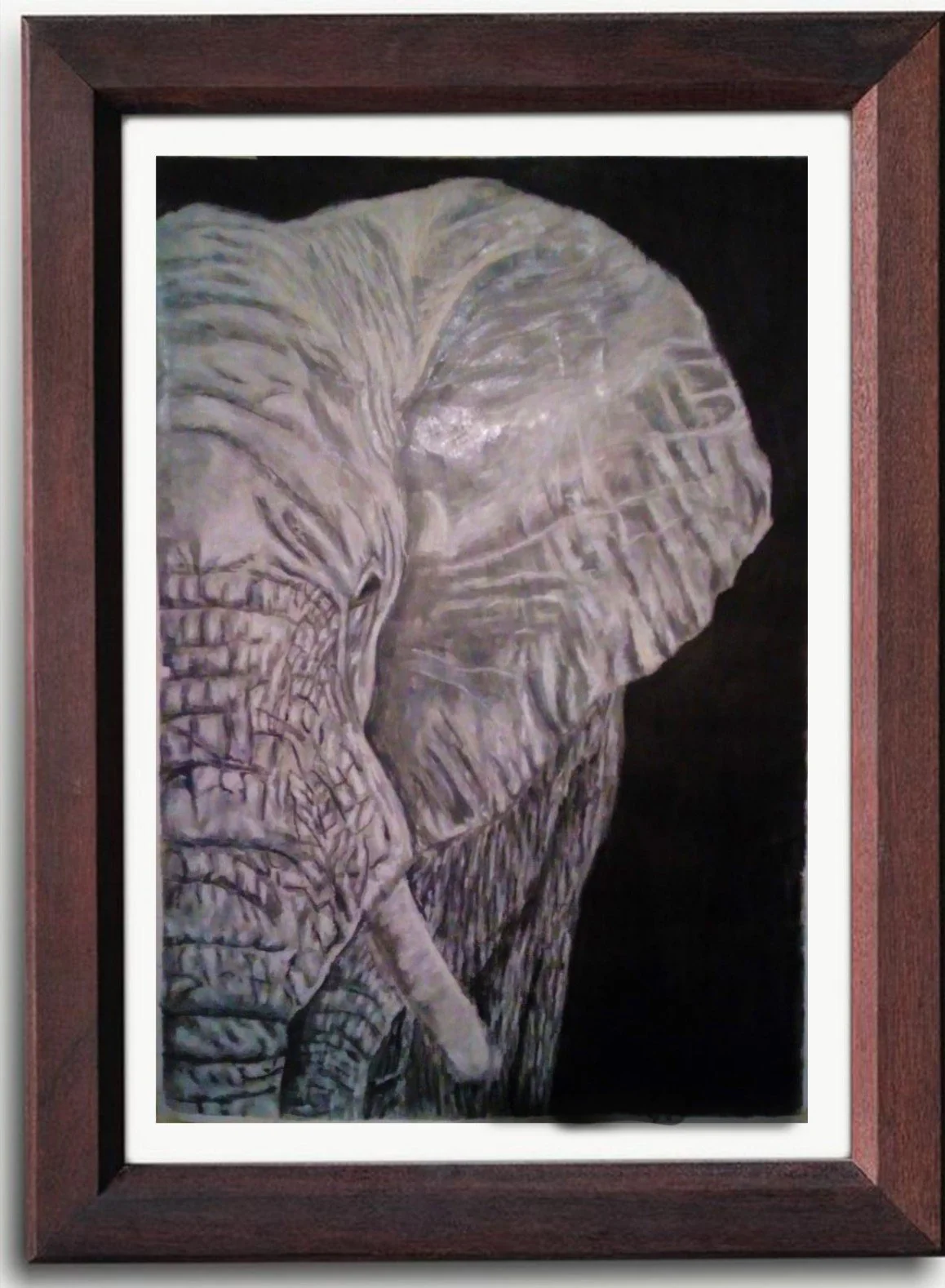 Hand Painted: Noble Elephant