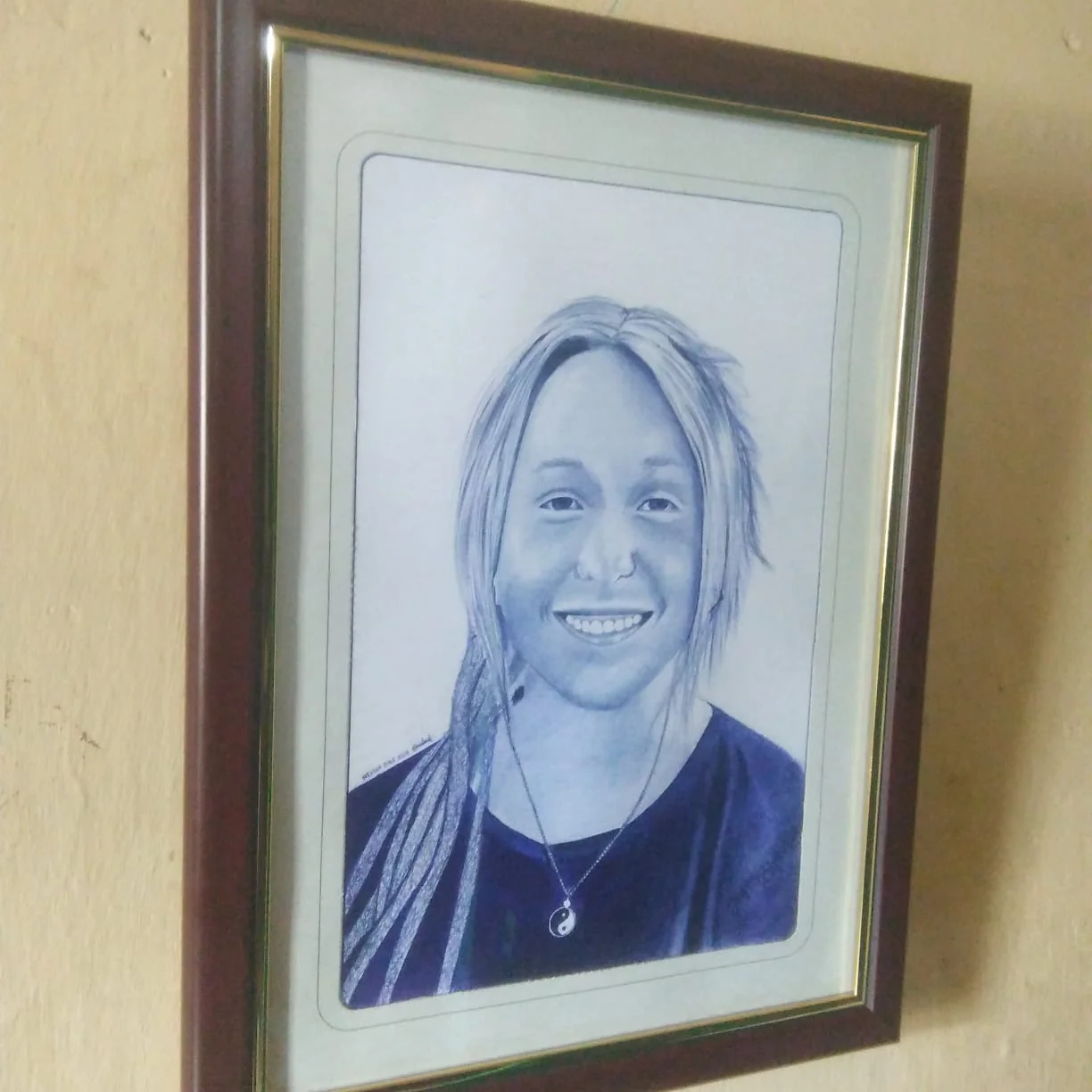 Ballpen Portrait: Visitor
